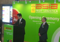 The Opening speech of Mr Vincent Fung, Acting Commissioner for Tourism.