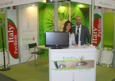 Julia and Massimo of KingFruit are looking for companies who want to sell the brand.