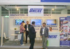 The booth of Unitec