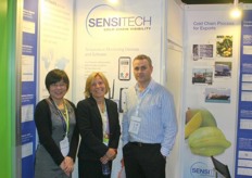 Lydia Liu, Elizabeth Darragh and Grant Lansdown of Sensitech