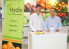 Colin Liu and Antony Butler of Hydix T/A NewFresh Asia.