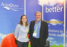 Sarah Reiter and César Lamonega of AgraQuest