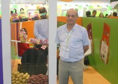 Sébastien Galland of FedePom, association of potato growers.