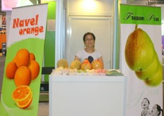 The booth of Shenzhen J.F.Li Fruit