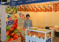 Booth of US Apple Export Council