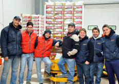 The managing team of the shipments for the abroad markets.