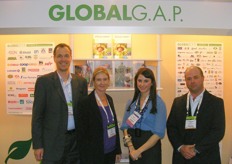 Team of GLOBALG.A.P. with Kristian Moeller (far left), Elme Coetzer and colleagues