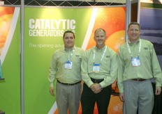 Russ Holt, Greg Akins and Steve Page of Catalytic Generators