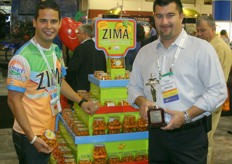 Paul Mastronardi and Kevin Safrance stand by Zima a new variety of Mastronardi.