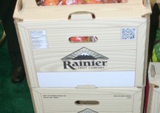 Rainier has new QR codes on the boxes. When consumers scan these codes they can get all kind of information about the produce.