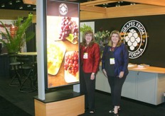 Cindy Plummer and Susan Day of California Table Grape Commission