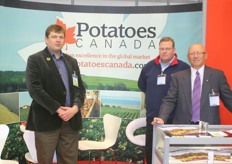 The booth of Potatoes Canada