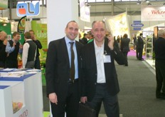 Vincent Verstijnen from Sital (on the left) poses together with his colleague