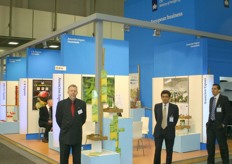 Piet Schotel promotes the CBI booth, which contains companies from emerging markets to assist them in doing business.