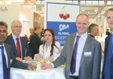 At the PMA Global Reception