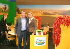 I. Vizenberg and Malou Even from Arava Export Growers