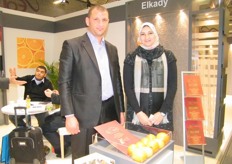 Mohamed Slim, Administration Manager of El Kady, Egypt with colleague Yara El Banna as their Office Manager