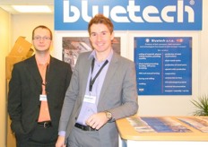 BlueTech's sales representatives, Ondrej Pavlik (left) and Ing. Tomas Kepka (right)