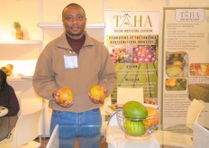 Amani Temi, operations manager for Tanzania Horticultural Association (TAHA)