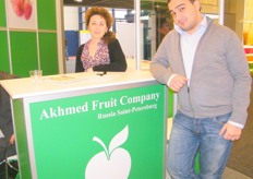 Ayten and Elnur of Akhmed Fruit Co., Russia