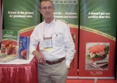 Reginald Brown of Florida Tomatoes, which exports tomatoes in winter to Canada and a little volume goes to Japan.