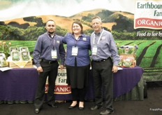 Adrian Paco, Jessica Harris and Glenn Daniels of Earthbound Farm