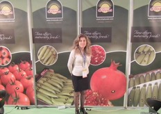 Nur Sorguç Ribero from Tina, a Turkish exporter of fruit and vegetables.