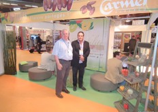 Didier Dumas (Carmel Agrexco) and Gérard Fabre (Top Fruits)