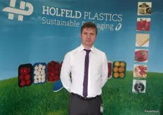 Simon Dodds presents the new packaging range from Holfeld Plastics