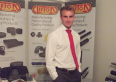 Ben Burton at Clifton Rubber.