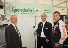 Richard Beelen and Jan Appelman from Agratechniek b.v.