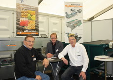 Hans Smit from Allround VP (midden) with Ludo R. Wentholt (l) and Kees J. Wijngaarden from Tolsma Techniek