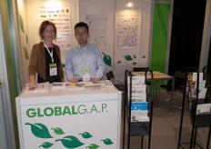 Kerstin Uhlig and Zhou Xin from Global G.A.P