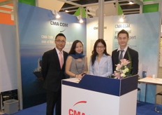 The team of CMA CGM