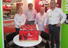 Sarah Beaton, Neill Prosser, Jono Willshire and Ross Beaton of apóllo Apples