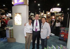 Madeline Sabovich and Nick Dulcich of Sunlight International together with a customer