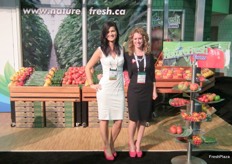 Ashli Quiring and Cathy Blackford of NatureFresh