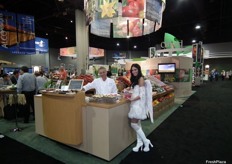 A heavenly Angel shows Heavenly Vilagio Marzano tomatoes form Village Farms