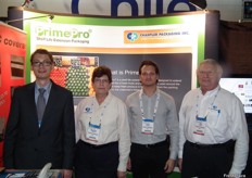 Ian, Beverley, Grant and Roy Ferguson of Chantler Packaging promote PrimePro