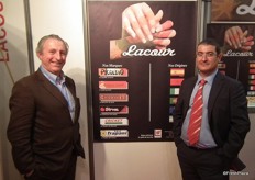 Thierry Lacour and Morales Antonio from Lacour www.lacour-fruits.fr