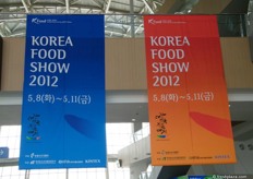 Korea Food Show 2012 promoted all kinds of products.. from traditional to processed products