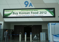 KINTEX Hall 9- A for Buy Korean Food 2012