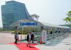 another part of KINTEX where Buy Korea Food 2012 was held