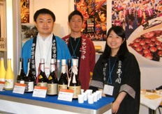 Japanese liquor exhibitors