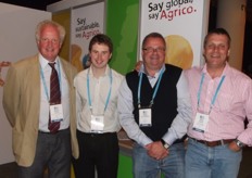 The team from Agrico, Graeme Currie, Mark Ouhtred, Wieger van der Werff and Russ Kelsey.