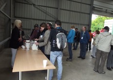 Delegates were welcomed with much needed coffee and cakes.