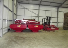 Machinery from Tong Peal ready for use.