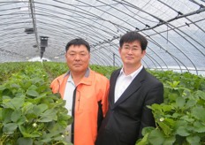 a team to consider, Mr. Jun with one the farmers