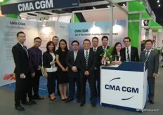 The team of CMA CGM