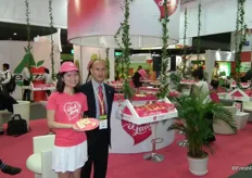 Thierry Mellenotte promotes the Pink Lady apple. www.pinkladyeurope.com